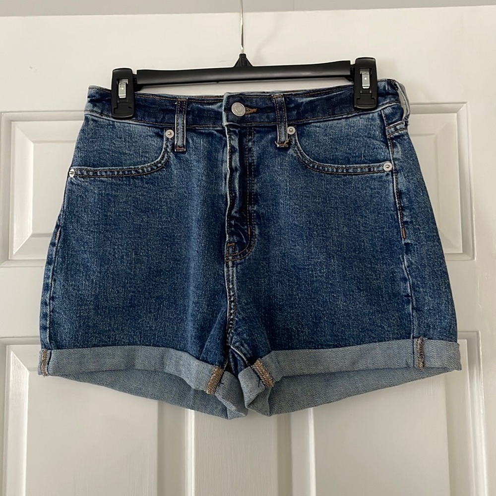 wild fable highest rise jean short